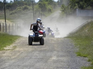  Cuatrimoto en Poitou Charenle 